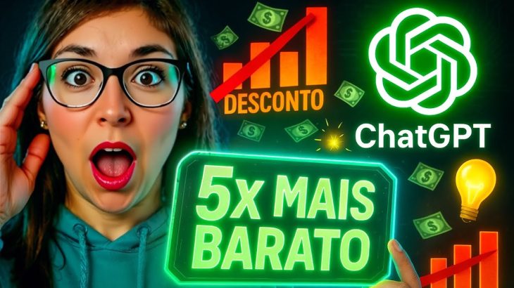 NOVA Assinatura do ChatGPT Custa 5x Menos… e Entrega MUITO!