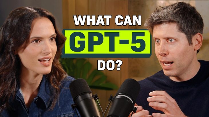 Sam Altman Shows Me GPT 5… And What’s Next