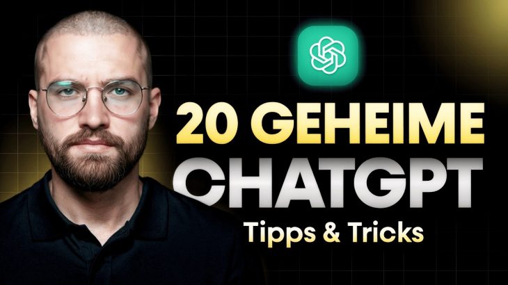 20 unglaubliche ChatGPT-Tipps, die FAST NIEMAND nutzt! (Vom Anfänger zum Profi)