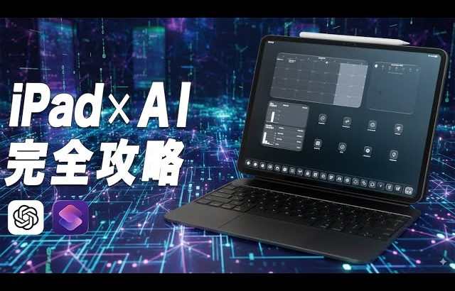 初心者でも即実践できるChatGPT必須機能と具体的活用法｜iPad×ChatGPT完全攻略【保存版】