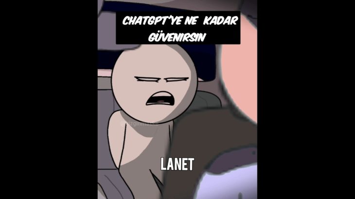 ChatGPT’ye ne kadar güvenirsin? #animasyon #animation #funny #memes #chatgpt
