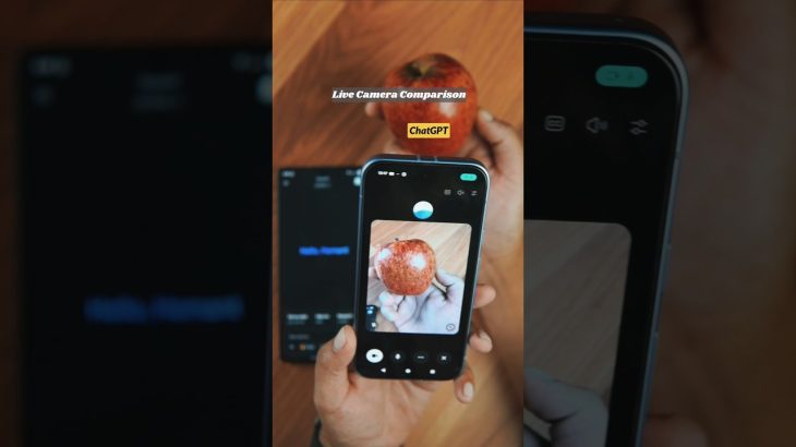 Google Gemini Vs ChatGPT Live Camera Comparison