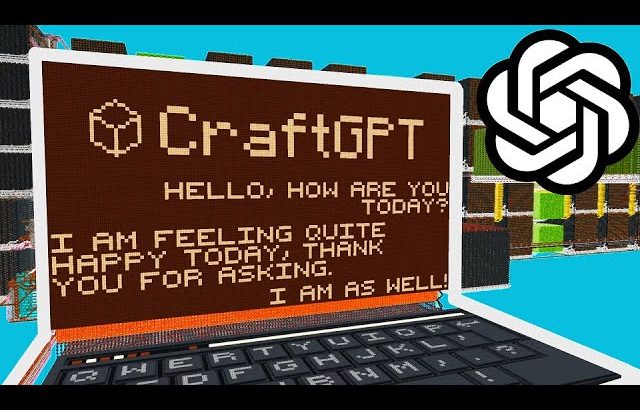 I built ChatGPT with Minecraft redstone!