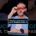 TRUCO para que ChatGPT te conozca y te hable como necesitas#ia #ai #inteligenciaartificial #chatgpt