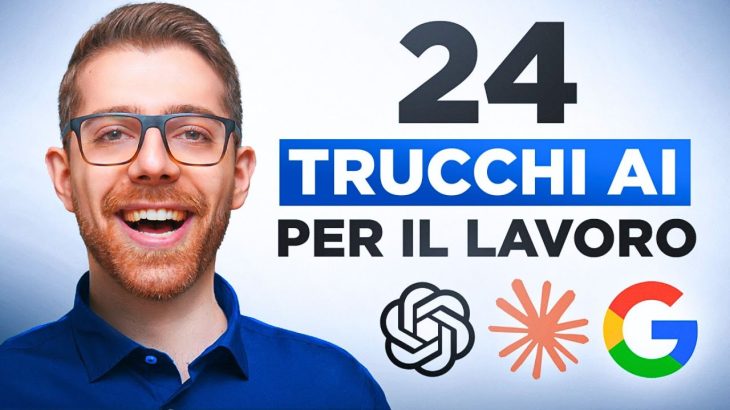 24 trucchi AI che ti renderanno un FENOMENO al lavoro