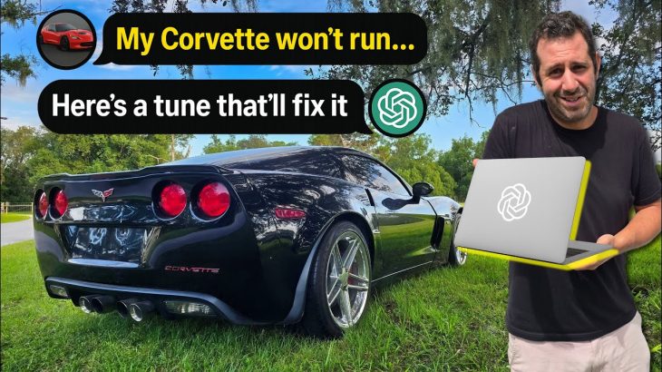 ChatGPT fixed my Undrivable Corvette Z06