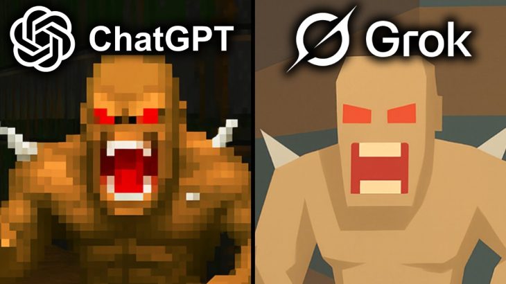 ChatGPT vs Grok Make Doom