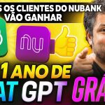 NUBANK VAI TE PAGAR o novo ChatGPT GO