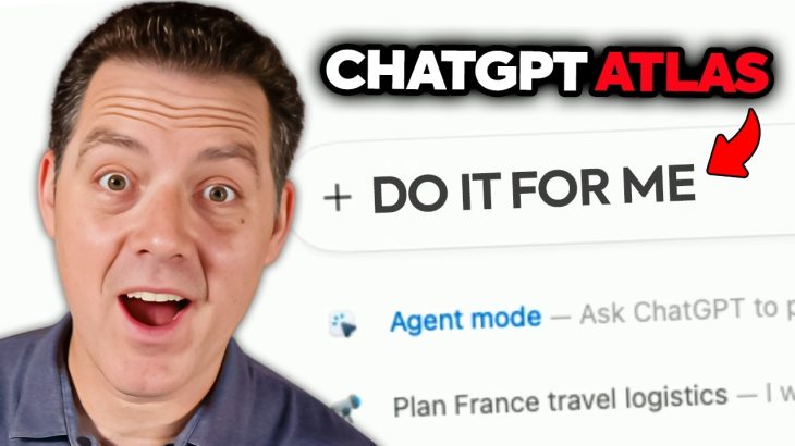 OpenAI just changed web browsing forever… (ChatGPT Atlas)