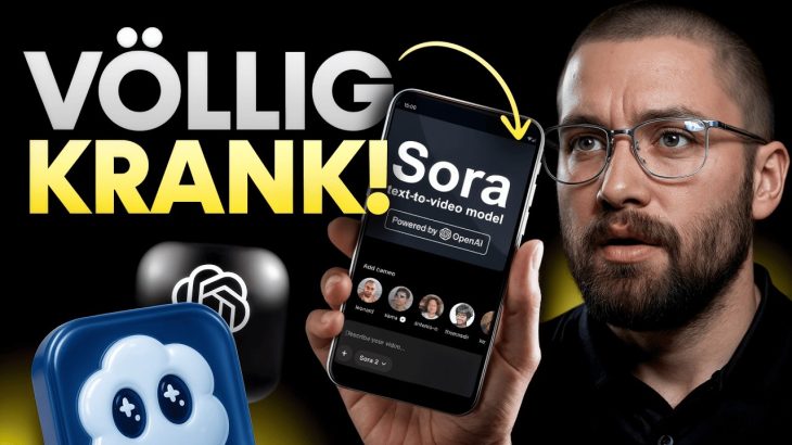 OpenAIs „Sora-2” BRICHT das INTERNET! SocialGPT, ChatGPT-Shopping & weitere KI-News