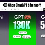 So sánh ChatGPT Go – ChatGPT Plus – ChatGPT miễn phí: Cái nào tiết kiệm và hiệu quả?