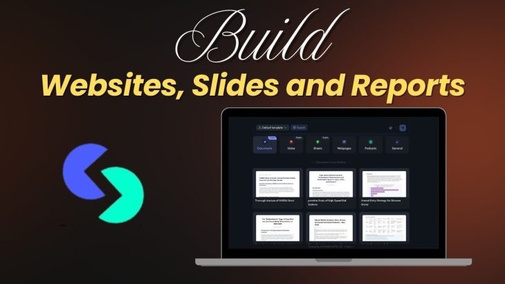 The Best AI Agents Yet For Deep Research docs, Slide Shows & Content Creator.