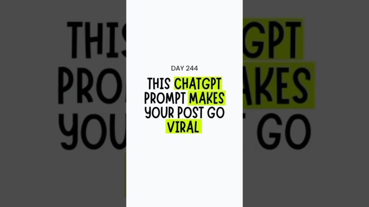 This Chatgpt Prompt Will Create Twitter Threads Easily