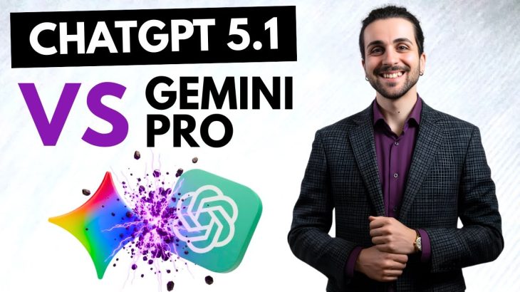 ChatGPT-5.1 è la migliore AI? Lo provo contro Gemini Pro