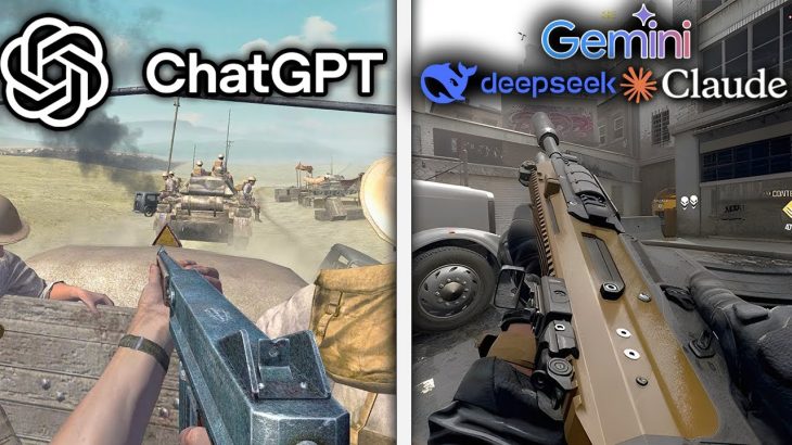 ChatGPT vs AI Agents Make Call Of Duty From Scratch