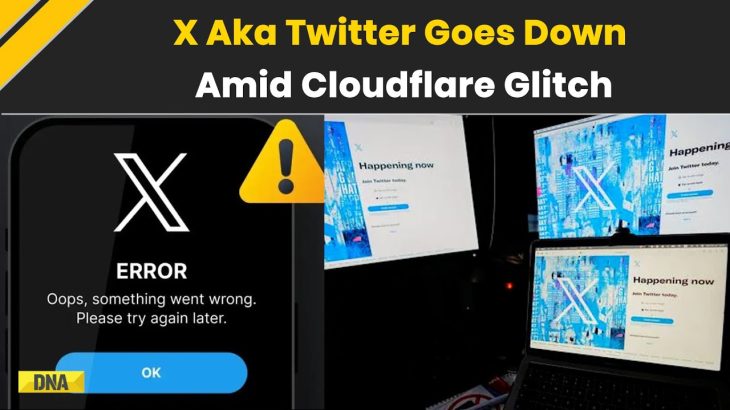 Twitter Down: Cloudflare Glitch Takes Down X, ChatGPT, And Dozens Of Major Platforms
